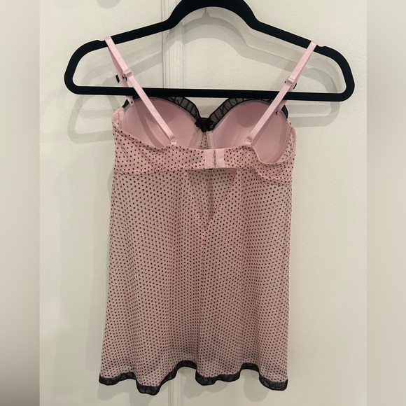 🤩 SALE RAMPAGE Lingerie Pink Babydoll - Picture 4 of 14